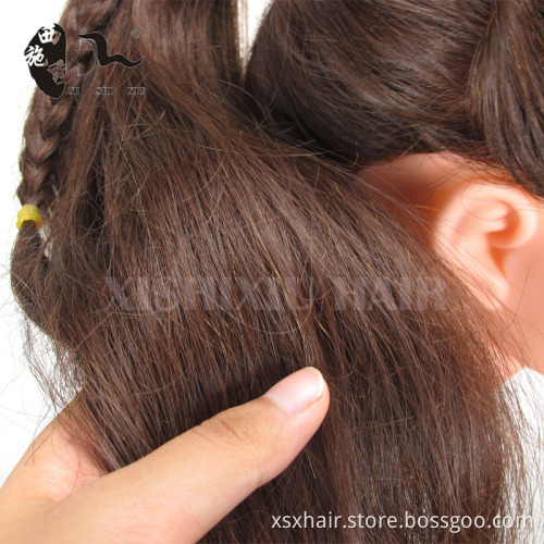 Hot sale fashion fabric foam chrome mannequin head